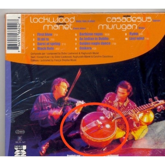 LOCKWOOD MANET OMKARA CD SEALED see desc - Picture 3 of 4